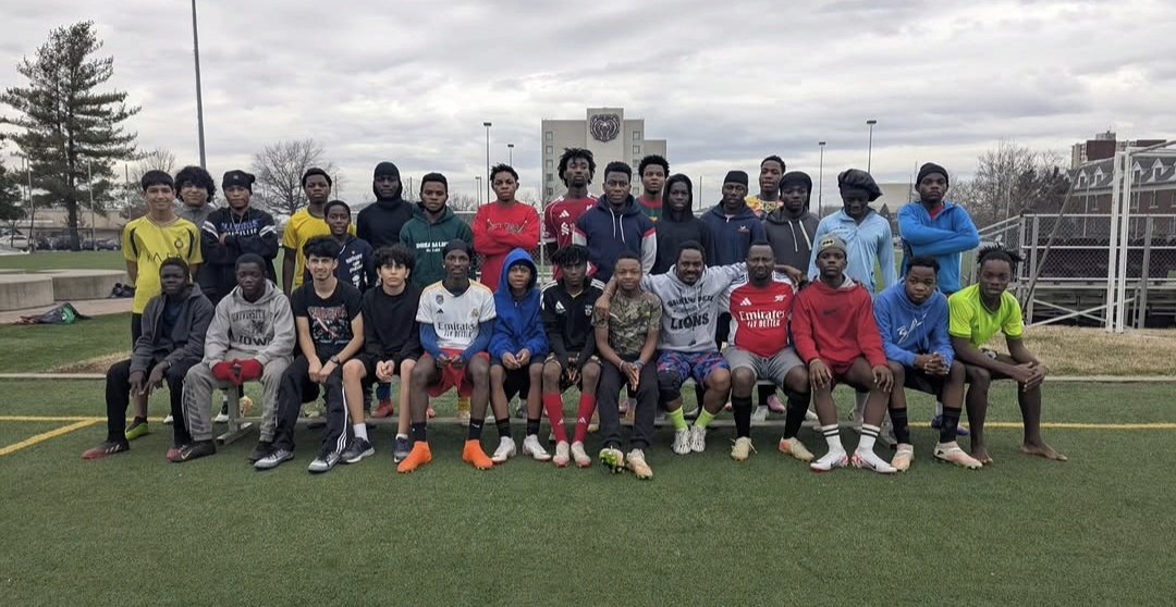 FC Super Sport team group photo on the field